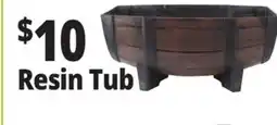 Ocean State Job Lot Resin Tub offer