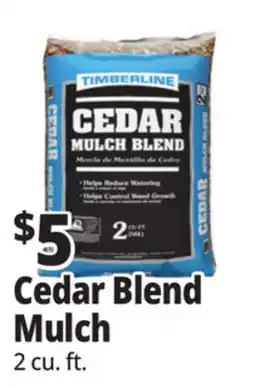 Ocean State Job Lot Timberline Cedar Mulch Blend 2 cu ft offer