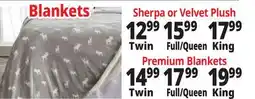 Ocean State Job Lot Blankets offer