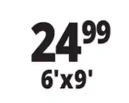 Ocean State Job Lot All-Weather Green Artificial Grass 6 'x 9' offer