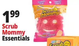 Ocean State Job Lot Scrub Daddy Dual-Sided Scrub Mommy Scrubber + Sponge offer