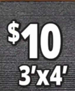 Ocean State Job Lot 3'x4' Multi-Purpose, Non-Skid Entry Mats offer