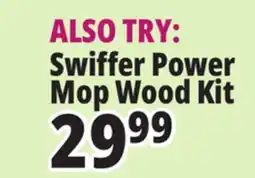 Ocean State Job Lot Swiffer Power Mop for Wood Floor Cleaning Kit 6 Piece offer