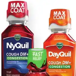 Ocean State Job Lot Vicks NyQuil Cough DM+ Congestion Relief Maximum Strength offer