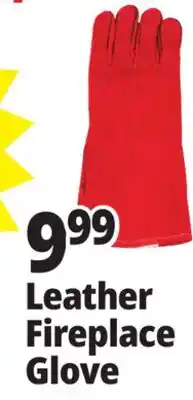 Ocean State Job Lot Leather BBQ Grilling Gloves offer