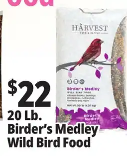 Ocean State Job Lot Harvest Birder's Medley Wild Bird Food 20 lbs offer