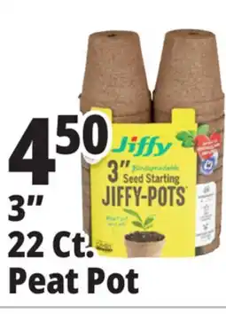 Ocean State Job Lot 3 Biodegradable Seed Starting Jiffy-Pots 22-pots offer