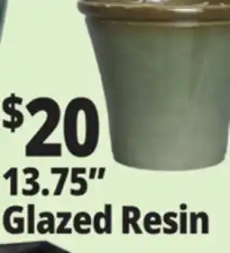 Ocean State Job Lot 13.75 Glazed Resin offer