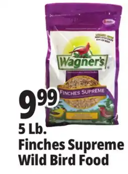 Ocean State Job Lot Wagner's Finches Supreme Premium Wild Bird Food 5 lbs offer