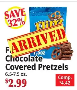 Ocean State Job Lot Flipz Chocolate Covered Pretzels offer
