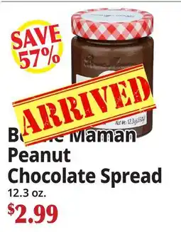 Ocean State Job Lot Bonne Maman Peanut Chocolate Spread offer