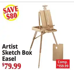 Ocean State Job Lot Sketch Box Easel Easel offer