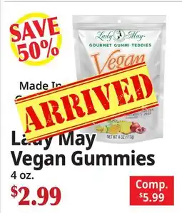 Ocean State Job Lot Lady May Vegan Gummies offer