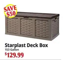 Ocean State Job Lot Starplast Deck Box offer