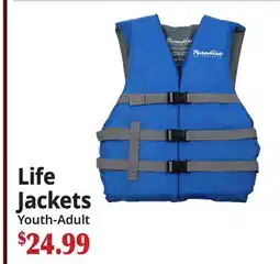 Ocean State Job Lot Life Jackets Youth-Adult offer