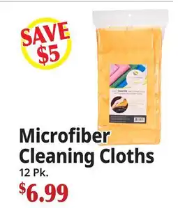 Ocean State Job Lot Microfiber Cleaning Cloths offer