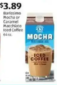 Aldi Barissimo Mocha or Caramel Macchiato Iced Coffee offer