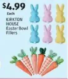 Aldi Kirkton house easter bowl fillers offer
