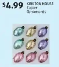 Aldi Kirkton house easter ornaments offer
