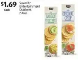 Aldi Savoritz Entertainment Crackers offer
