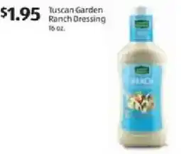Aldi Tuscan Garden Ranch Dressing offer