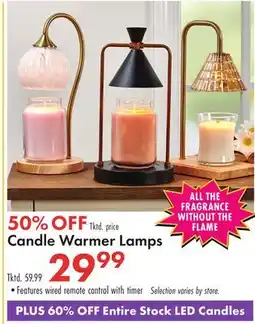 Boscov's Candle Warmer Lamps offer