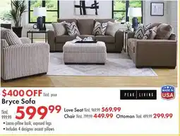 Boscov's Bryce Sofa offer