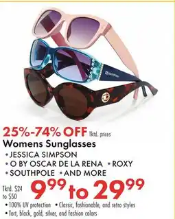 Boscov's Womens Sunglasses offer