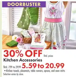Boscov's Kitchen Accessories offer