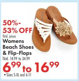 Boscov's Womens Beach Shoes & Flip-Flops offer