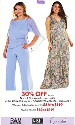 Boscov's Social Dresses & Jumpsuits offer