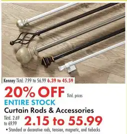 Boscov's Curtain Rods & Accessories offer