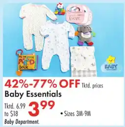 Boscov's Baby Essentials offer