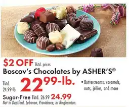 Boscov's Boscov's Chocolates by ASHER'S offer