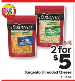 Weis Markets Sargento Shredded Cheese offer