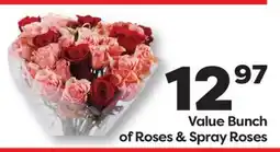 Weis Markets Value Bunch of Roses & Spray Roses offer