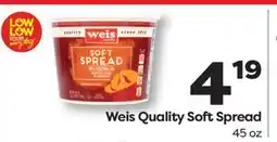 Weis Markets Weis Quality Soft Spread offer