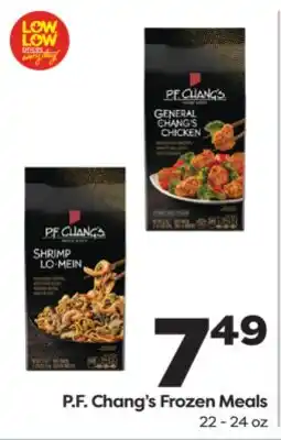 Weis Markets P. F. Chang's Frozen Meals offer