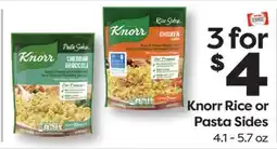 Weis Markets Knorr Rice or Pasta Sides offer