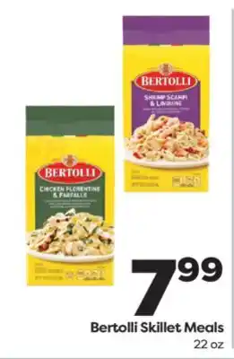 Weis Markets Bertolli Skillet Meals offer
