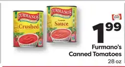 Weis Markets Furmano's Canned Tomatoes offer