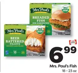 Weis Markets Mrs. Paul's Fish offer