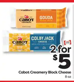 Weis Markets Cabot Creamery Block Cheese offer