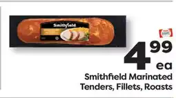 Weis Markets Smithfield Marinated Tenders, Fillets, Roasts offer