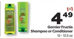 Weis Markets Garnier Fructis Shampoo or Conditioner offer