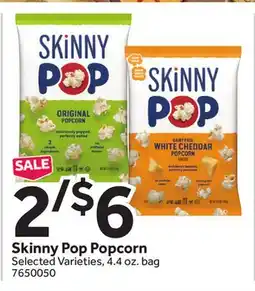 Stop&Shop Skinny Pop Popcorn offer
