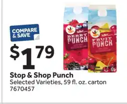 Stop&Shop Stop & Shop Punch offer