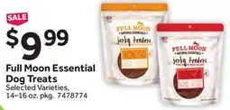 Stop&Shop Full Moon Essential Dog Treats offer