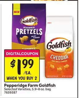Stop&Shop Pepperidge Farm Goldfish offer