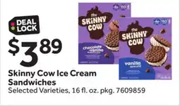 Stop&Shop Skinny Cow Ice Cream Sandwiches offer